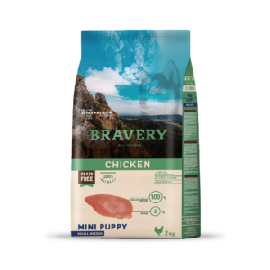 BRAVERY MINI PUPPY  POLLO 2 KILOS